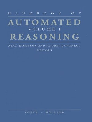cover image of Handbook of Automated Reasoning